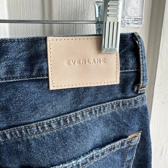 Everlane The 90s Cheeky Jean Straight Leg Ripped Knee NWT - Picture 8 of 11